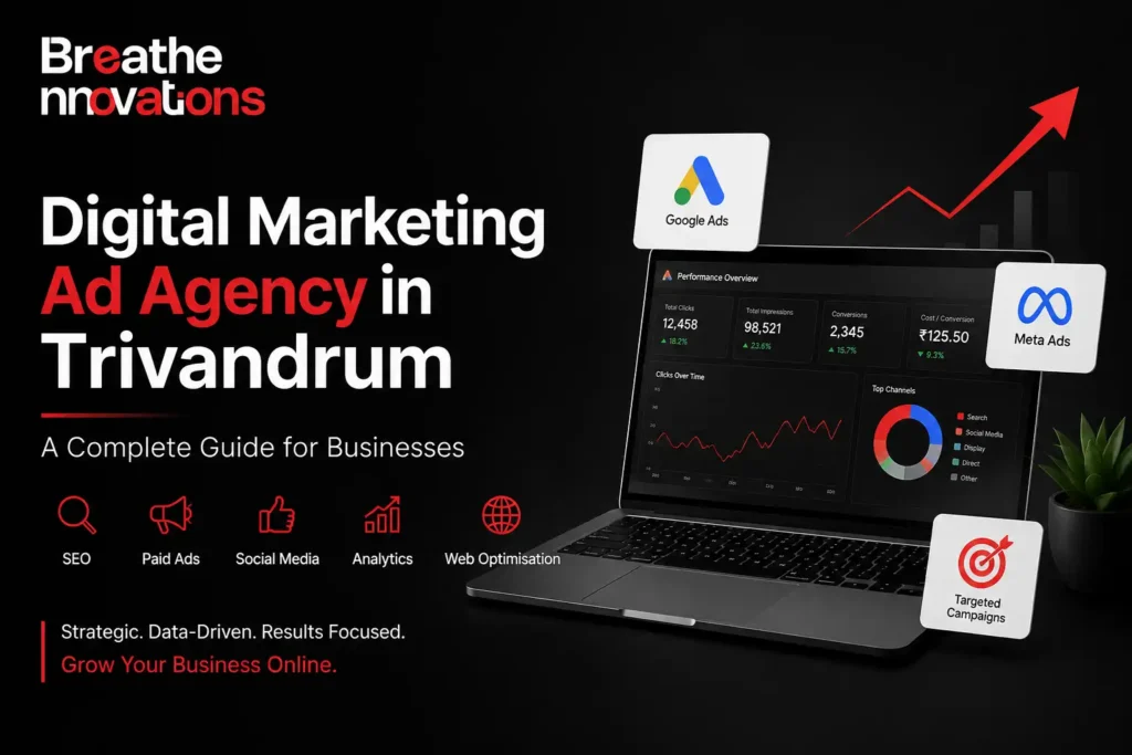 Best Digital marketing ad agency in Trivandrum by Breathe Innovations